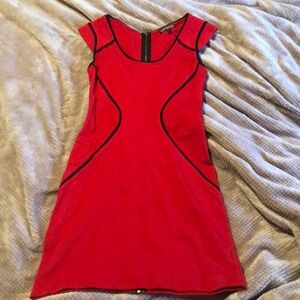 A sexy red dress that you can wear going to a party, or going out on a date.